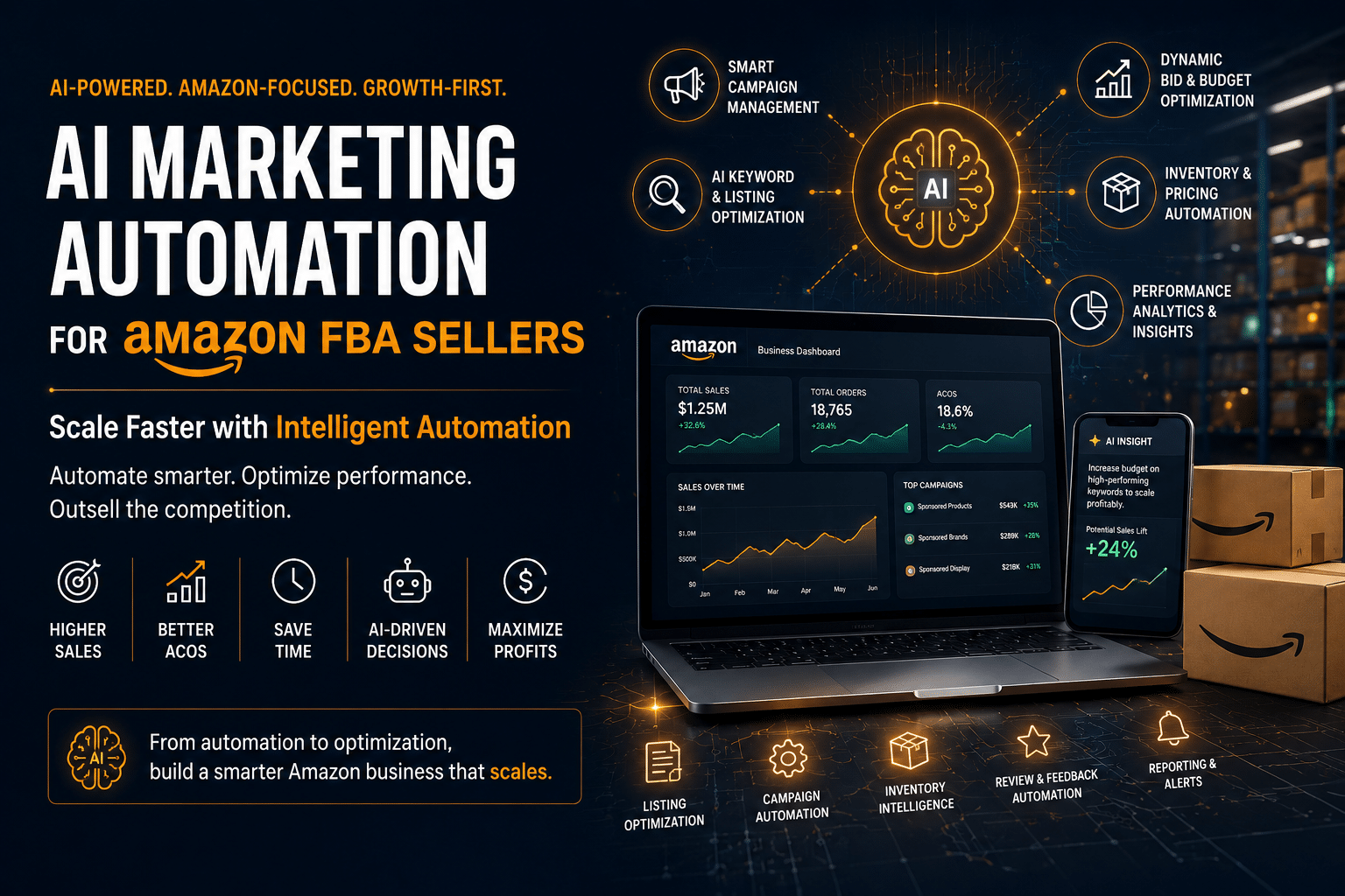 AI Marketing Automation for Amazon FBA